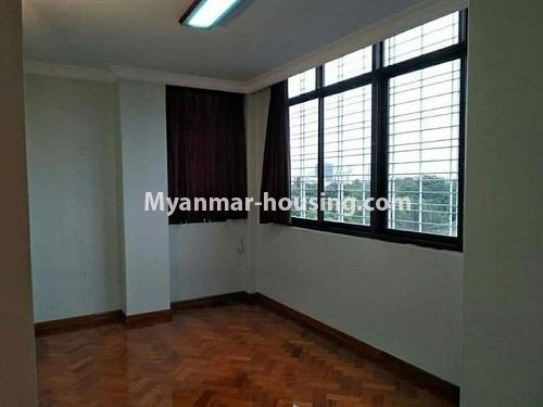 ミャンマー不動産 - 賃貸物件 - No.4705 - Three bedrooms condominium room for rent in Tarmyay! - bedroom view