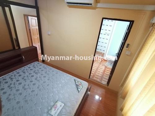 缅甸房地产 - 出租物件 - No.4706 - Furnished 1 BHK condominium room for rent in Sanchaung! - bedroom view