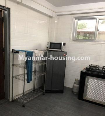 缅甸房地产 - 出租物件 - No.4708 - Nice apartment near San Yeik Nyein  Ga Mone Pwint, Kamaryut! - another view of kitchen