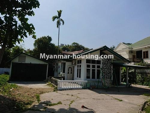 Myanmar real estate - for rent property - No.4715 - Landed house with large yard for rent in 8 Mile! - property view