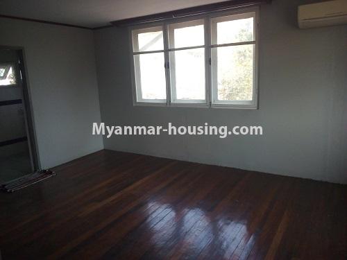 Myanmar real estate - for rent property - No.4721 - Two storey landed house with reasonable price for rent in Hlaing! - master bedroom view