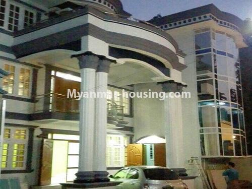 Myanmar real estate - for rent property - No.4722 - Four storey landed house for rent in Golden Valley, Bahan! - house view