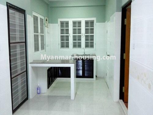 Myanmar real estate - for rent property - No.4722 - Four storey landed house for rent in Golden Valley, Bahan! - small kitchen view