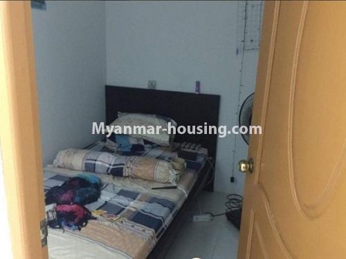 缅甸房地产 - 出租物件 - No.4724 - First floor apartment room for rent in Sanchaung! - bedroom view