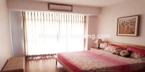 缅甸房地产 - 出租物件 - No.4733 - Furnished Duplex Penthouse for rent in Star City, Thanlyin! - bedroom view 