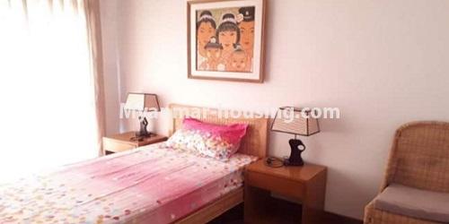 缅甸房地产 - 出租物件 - No.4733 - Furnished Duplex Penthouse for rent in Star City, Thanlyin! - another bedroom view