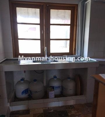 Myanmar real estate - for rent property - No.4748 - Nice and clean apartment for rent near The Embassy of Japan! - another view of kitchen