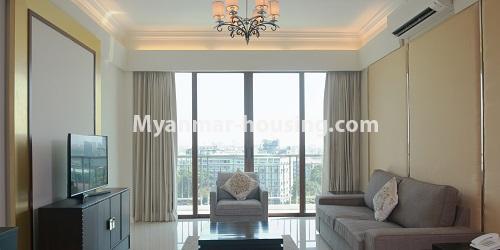 缅甸房地产 - 出租物件 - No.4750 - 3BHK Pyay Garden Residence serviced room for rent in Sanchaung! - l