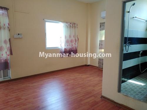 Myanmar real estate - for rent property - No.4751 - 6 BHK Penthouse for rent in Yangon Downtown Area. - master bedroom view
