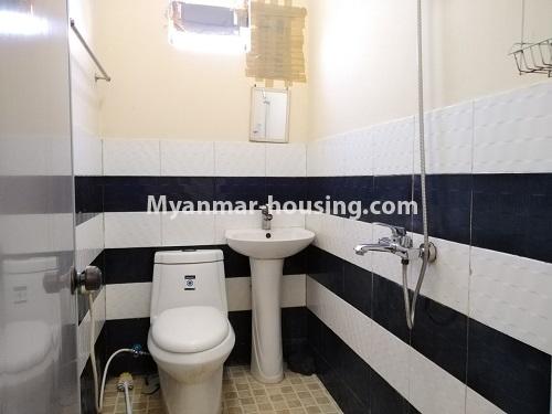 Myanmar real estate - for rent property - No.4751 - 6 BHK Penthouse for rent in Yangon Downtown Area. - another bathroom view