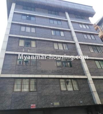 缅甸房地产 - 出租物件 - No.4753 - Half and six storey building for big office or company in Lanmadaw! - another view of building