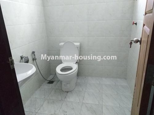 Myanmar real estate - for rent property - No.4756 - First Floor Condominium Room for office option in Lanmadaw! - another bathroom view