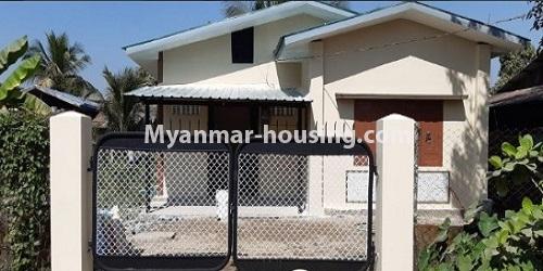 Myanmar real estate - for rent property - No.4765 - Two bedroom landed house for rent in Mingalardone! - house view
