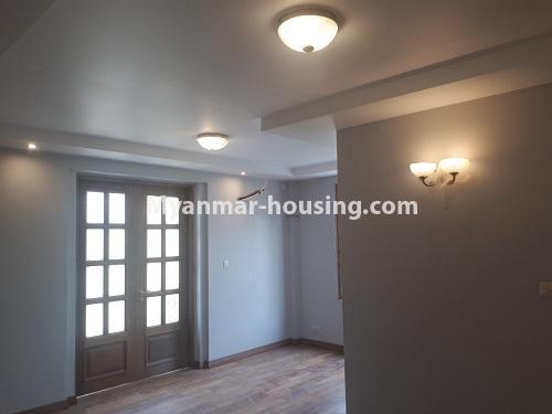 Myanmar real estate - for rent property - No.4771 - New four storey landed house for rent near The Embassy of Italy, Bahan! - master bedroom view