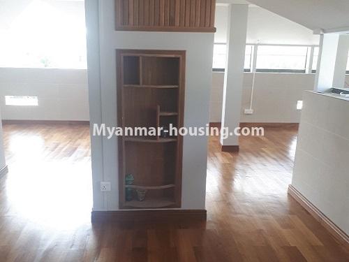 缅甸房地产 - 出租物件 - No.4771 - New four storey landed house for rent near The Embassy of Italy, Bahan! - top floor view