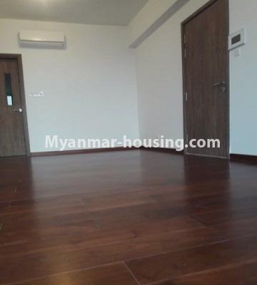 ミャンマー不動産 - 賃貸物件 - No.4785 - 2BHK Room in The Central Condominium for rent in Yankin! - anothr view of living room