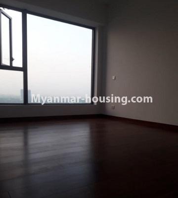 ミャンマー不動産 - 賃貸物件 - No.4785 - 2BHK Room in The Central Condominium for rent in Yankin! - another bedroom view