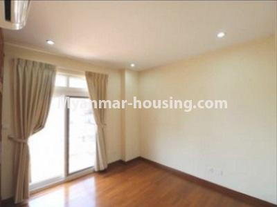 Myanmar real estate - for rent property - No.4786 - 3BHK Mindhamma Condominium room for rent in Mayangone! - bedroom view