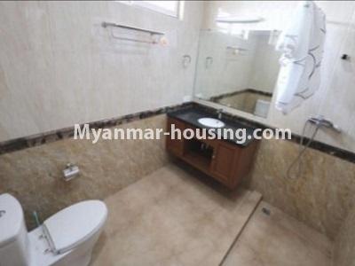 Myanmar real estate - for rent property - No.4786 - 3BHK Mindhamma Condominium room for rent in Mayangone! - another bathroom view