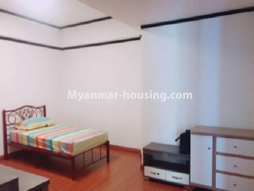Myanmar real estate - for rent property - No.4792 - 3BHK Orchid Condominium room with reasonable price for rent in Ahlone! - another bedrom view