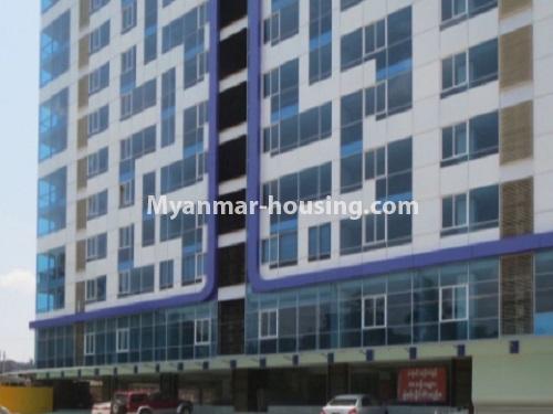 Myanmar real estate - for rent property - No.4792 - 3BHK Orchid Condominium room with reasonable price for rent in Ahlone! - building view