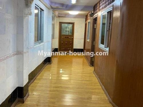 Myanmar real estate - for rent property - No.4794 - Lower floor nice room for rent in Kyauk Myaung, Tarmway! - corridor view