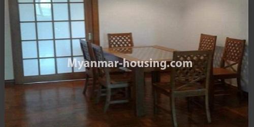 Myanmar real estate - for rent property - No.4798 - Nice room in Shwe Pyi Aye Yeik Mon Condominium for rent in Sanchaung! - living room view