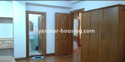 缅甸房地产 - 出租物件 - No.4798 - Nice room in Shwe Pyi Aye Yeik Mon Condominium for rent in Sanchaung! - master bedroom view