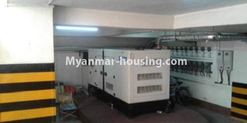 Myanmar real estate - for rent property - No.4798 - Nice room in Shwe Pyi Aye Yeik Mon Condominium for rent in Sanchaung! - generator 