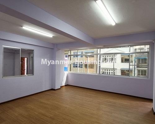 Myanmar real estate - for rent property - No.4800 - First floor 3 BHK apartment room for rent in Tarmway! - living room view