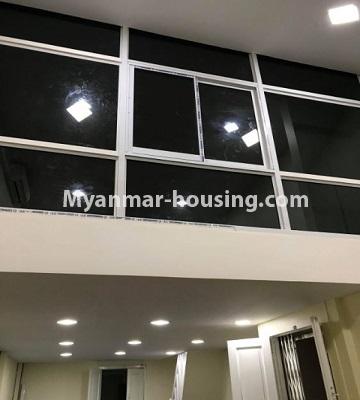 မြန်မာအိမ်ခြံမြေ - ငှားရန် property - No.4806 - လမ်းမတော်မြို့နယ် တွင် လူနေရုံးခန်းဖွင့်ရန်ကောင်းသည့် အခန်းတစ်ခန်း ငှားရန်ရှိသည်။ - another view of hall