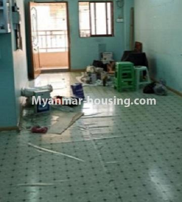 Myanmar real estate - for rent property - No.4808 - Fourth floor apartment room rent in Downtown! - hall view