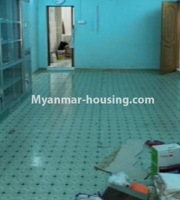 Myanmar real estate - for rent property - No.4808 - Fourth floor apartment room rent in Downtown! - hall view