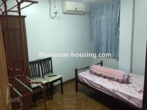Myanmar real estate - for rent property - No.4813 - Furnished 3BR apartment for rent in Mingalar Taung Nyunt! - another bedroom view