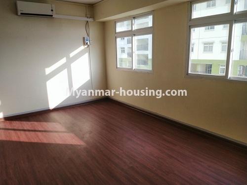 Myanmar real estate - for rent property - No.4816 - 3BR Yatana Hninzi condominium room for rent in Dagon Seikkan! - another single bedroom view