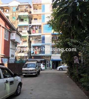 Myanmar real estate - for rent property - No.4817 - Three RC building near Baho Road for rent in Kamaryut! - street view