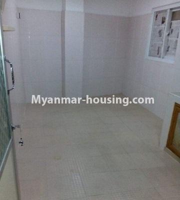 Myanmar real estate - for rent property - No.4818 - First floor apartment room for rent in Hlaing! - kitchen area view