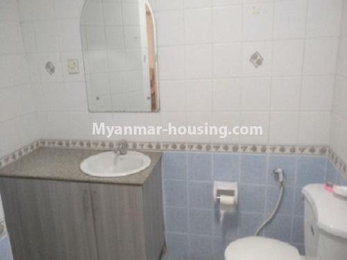 Myanmar real estate - for rent property - No.4821 - Furnished Yankin Zay condominium room for rent! - another bathroom view