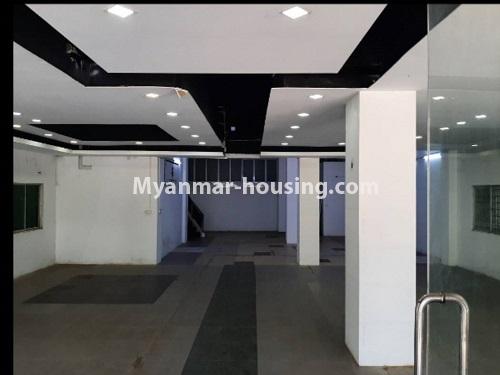 Myanmar real estate - for rent property - No.4822 - Large ground floor with 1520 sq.ft attic for rent on Moe Kaung Road, Yankin! - anohter view 