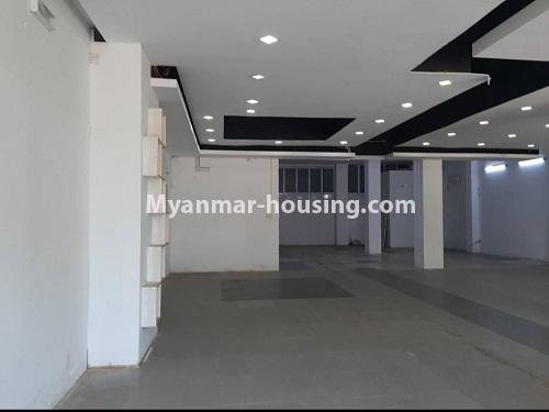 Myanmar real estate - for rent property - No.4822 - Large ground floor with 1520 sq.ft attic for rent on Moe Kaung Road, Yankin! - another view 