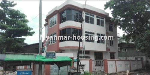 ミャンマー不動産 - 賃貸物件 - No.4827 - Three storey RC building for rent in South Dagon Industrial Zone (2)! - another view of building