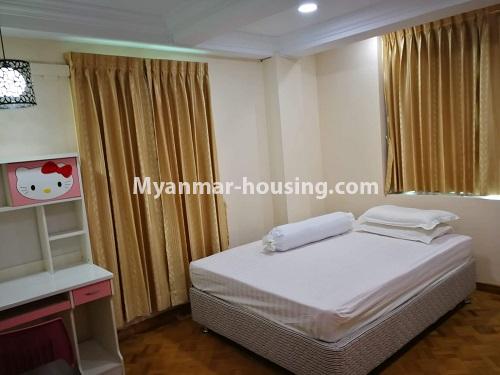 Myanmar real estate - for rent property - No.4830 - Jewel Residence 3 BHK Residential Room with full facilities except electric bill for rent in Yankin! - another single bedroom view