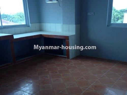 Myanmar real estate - for rent property - No.4831 - Large apartment for office option for rent, 7 Mile, Mayangone! - kitchen view