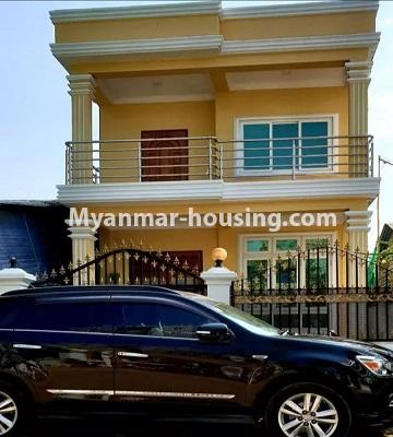 Myanmar real estate - for rent property - No.4832 - Newly built 2 storey house for rent in North Okkalapa! - house view