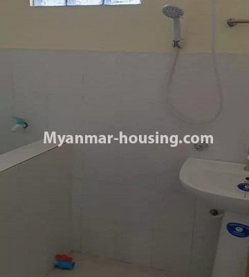 Myanmar real estate - for rent property - No.4832 - Newly built 2 storey house for rent in North Okkalapa! - bathroom view