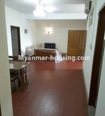 မြန်မာအိမ်ခြံမြေ - ငှားရန် property - No.4833 - 99 residence တွင် အခန်းကောင်း တစ်ခန်း ငှားရန်ရှိသည်။another view of living room
