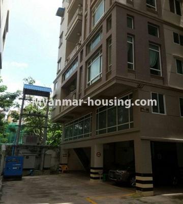 Myanmar real estate - for rent property - No.4833 - 4 BHK 99 Residence room for rent in Ahlone! - building view