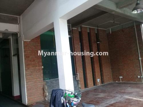 缅甸房地产 - 出租物件 - No.4836 - Two storey shop house for rent on Thitsar Road, South Okkalapa! - another view of downstairs