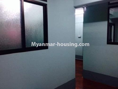ミャンマー不動産 - 賃貸物件 - No.4838 - 2 BHK apartment room with reasonable price for rent in Botahtaung! - bedroom view