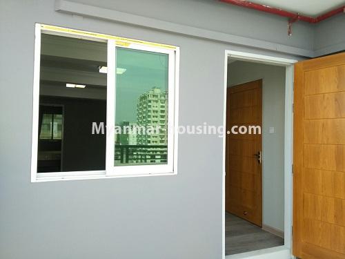 Myanmar real estate - for rent property - No.4839 -  River View Penthouse for rent in China Town, Yangon Downtown! - main door 